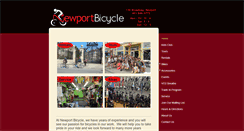Desktop Screenshot of newportbicycleri.com